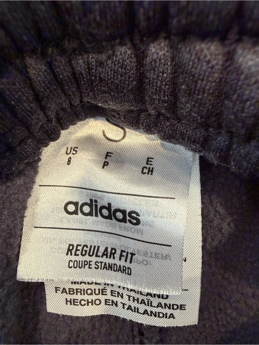 adidas Black Joggers with White Side Stripes